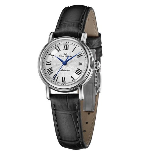 【Seagull Watch】Little Exquisite - Leather Strap Style  -- Silver Case