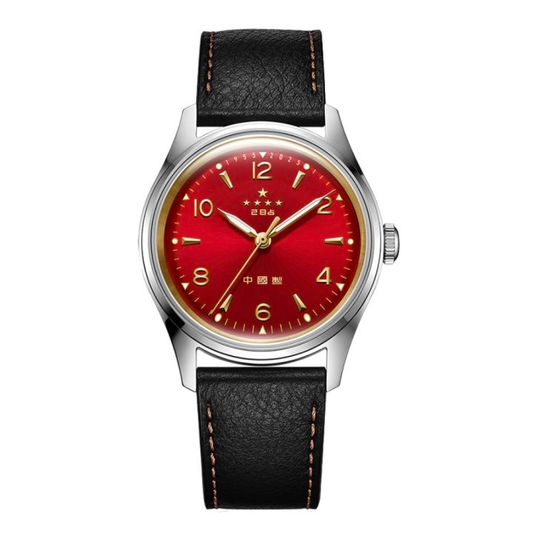 【Seagull Watch】Five-Star Watch Reissue Edition - Chinese Red Limited Edition