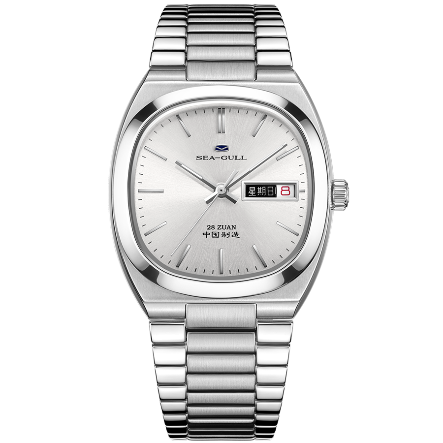 【Seagull Watch】Vintage TV Mechanical Watch - Ice Blue Edition