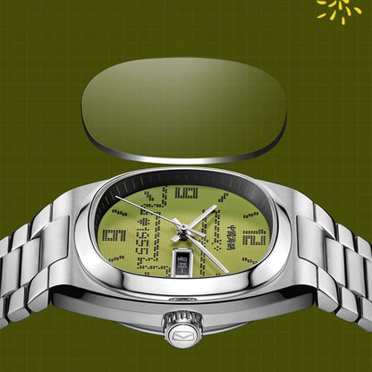 【Seagull Watch】Vintage TV Mechanical Watch - Snake Game-Fluorescent Green Edition