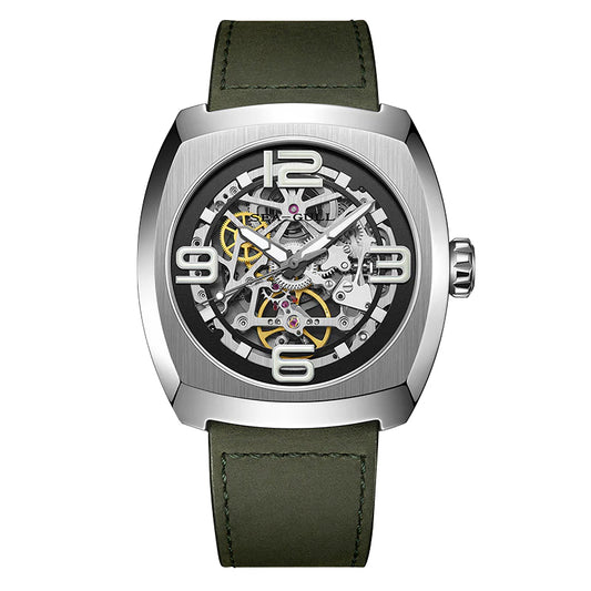 【Seagull Watch】Skeleton Barrel 849.27.6167K