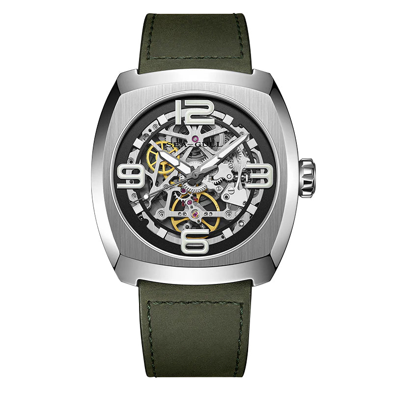 【Seagull Watch】Skeleton Barrel 849.27.6167HK