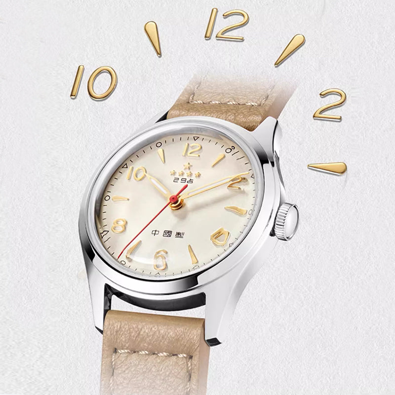 【Seagull Watch】Five-Star Watch Reissue Edition - Basic Steel Color Model