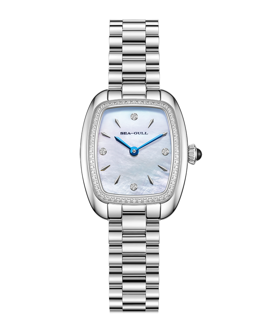 【Seagull Watch】Little Mocha Mechanical Watch - Cream White