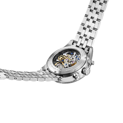 【Seagull Watch】Panda Pilot | Horizon Series | Tachymeter | Chronograph | 43mm | White/Black | White