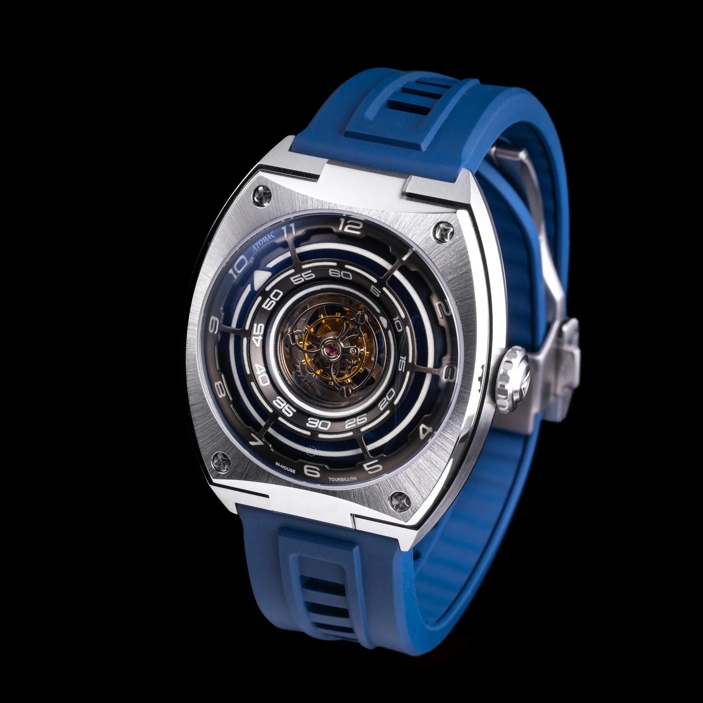ATOWAK CORE - Ice Silver Tourbillon