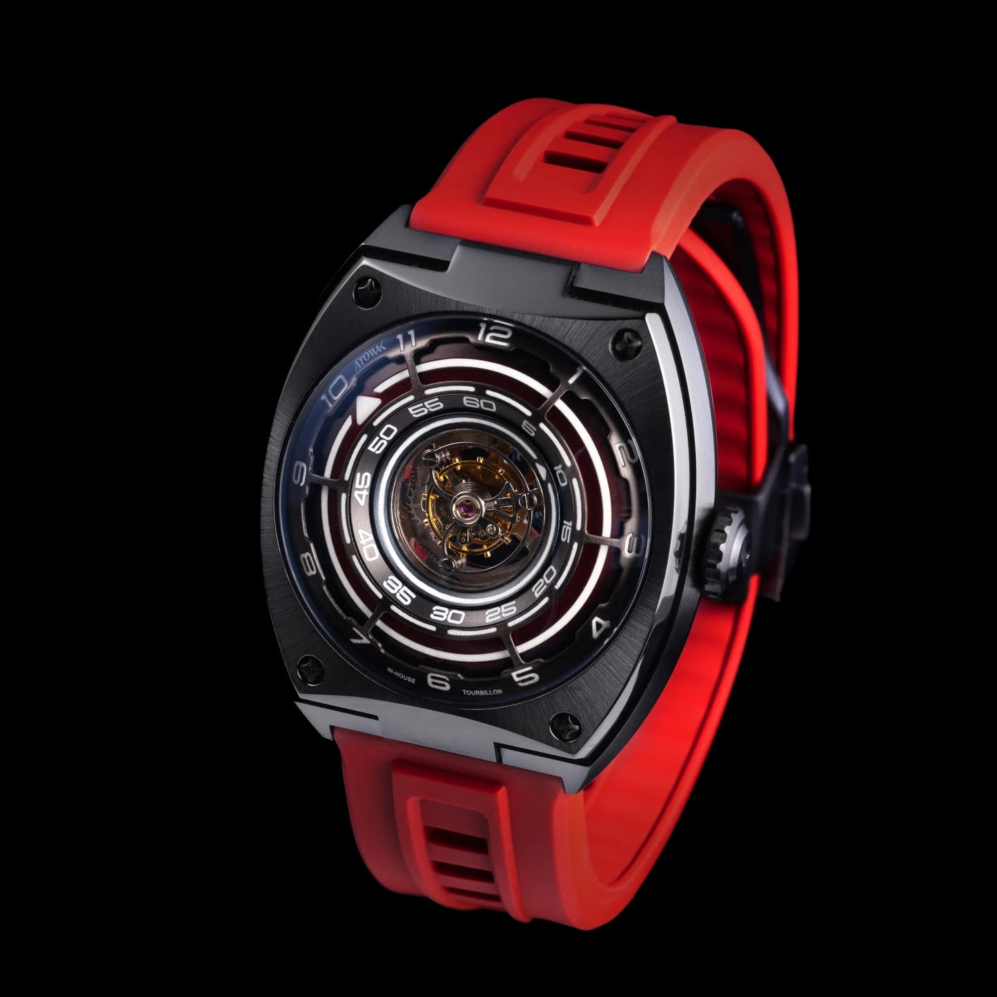 ATOWAK CORE - Red Flame Tourbillon