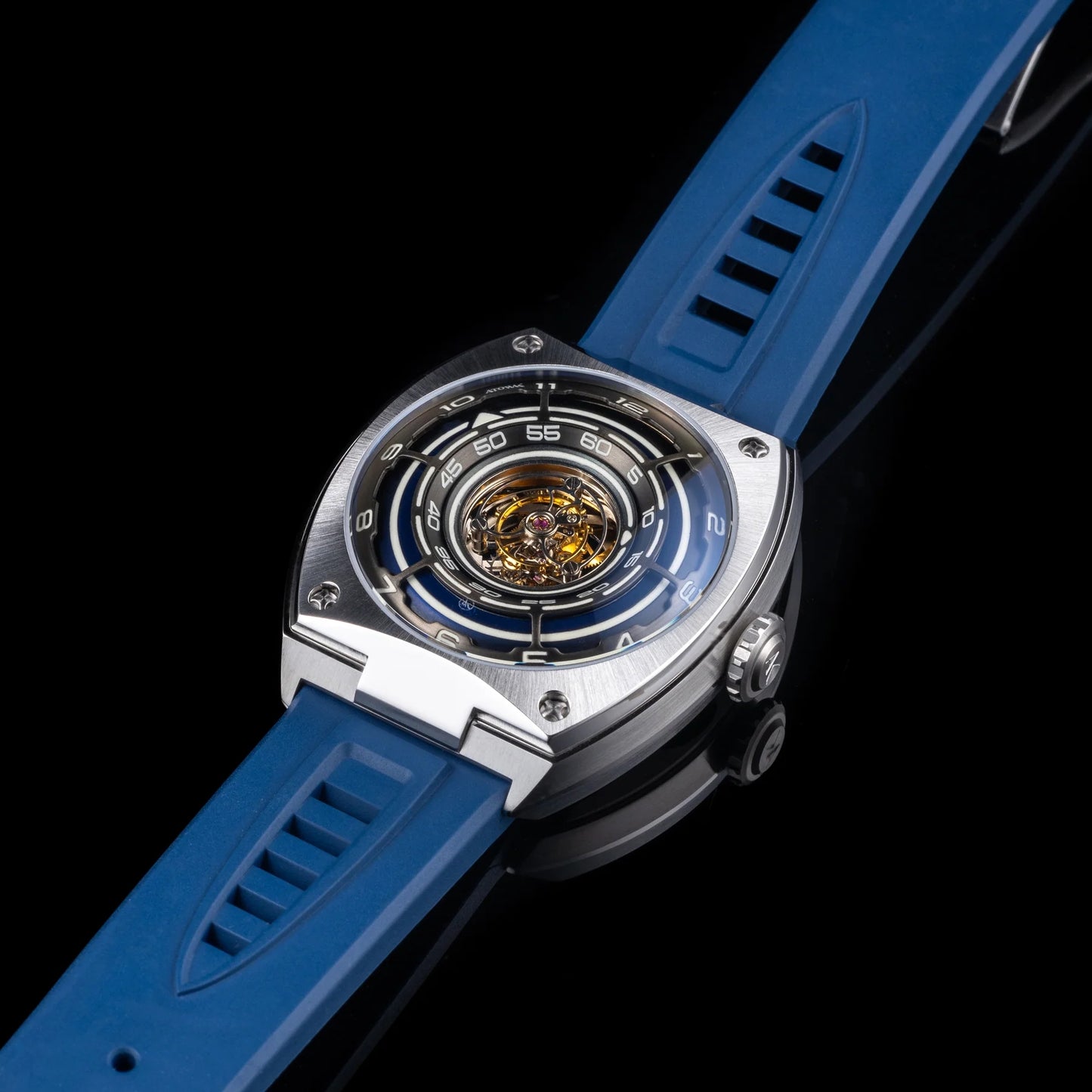 ATOWAK CORE - Ice Silver Tourbillon