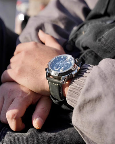 【Reef Tiger】Aurora Silver-Black  RGA3503-YBBR