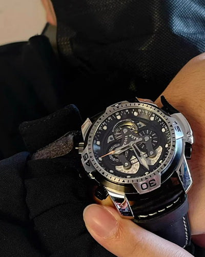 【Reef Tiger】Aurora Silver-Black  RGA3503-YBBR