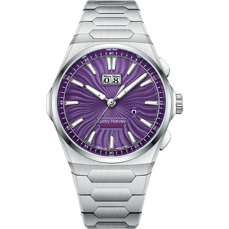 【LuckyHarvey】Chiming Watches Series Sounds of Nature Clear Water Blue