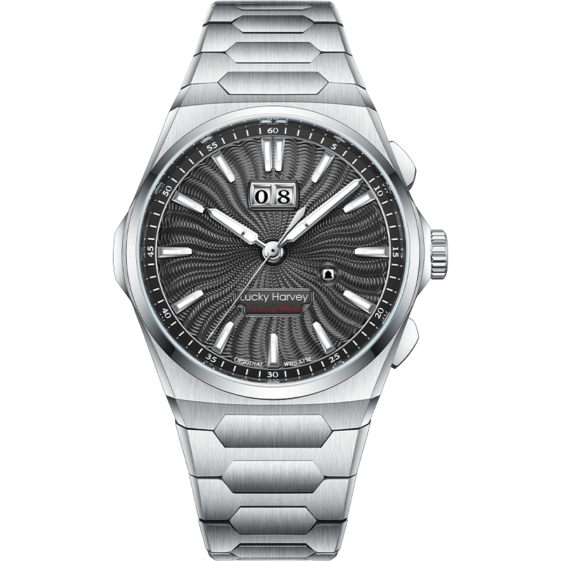 【LuckyHarvey】Chiming Watches Series Sounds of Nature Clear Water Blue