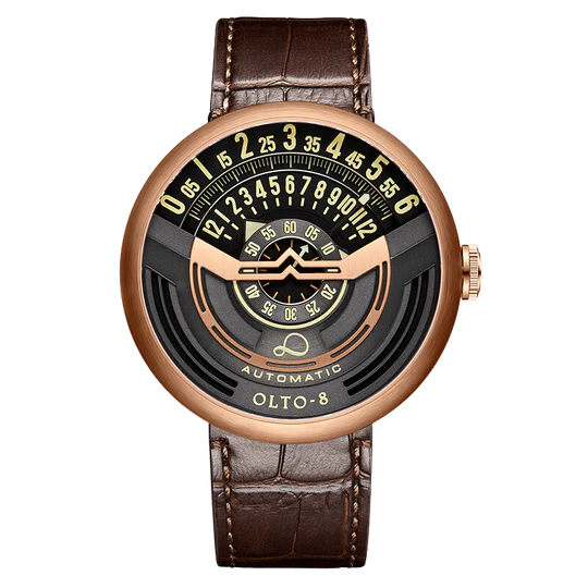 【OLTO-8】INFINITY-I RPM-Style Automatic Watch Bronze Edition