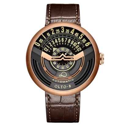 【OLTO-8】INFINITY-I RPM-Style Automatic Watch Bronze Edition