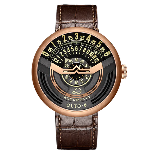 【OLTO-8】INFINITY-I RPM-Style Automatic Watch Bronze Edition