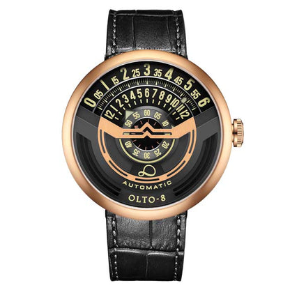 【OLTO-8】INFINITY-I RPM-Style Automatic Watch Bronze Edition