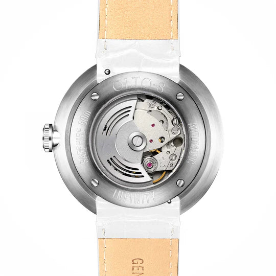【OLTO-8】INFINITY-I RPM-Style Automatic Watch Silver