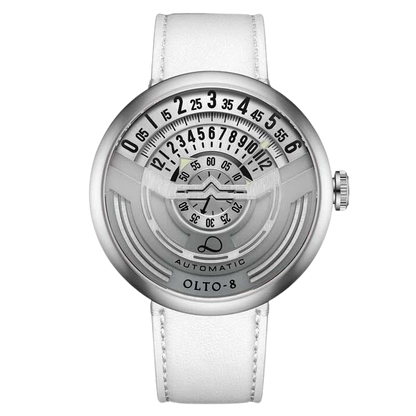 【OLTO-8】INFINITY-I RPM-Style Automatic Watch Silver