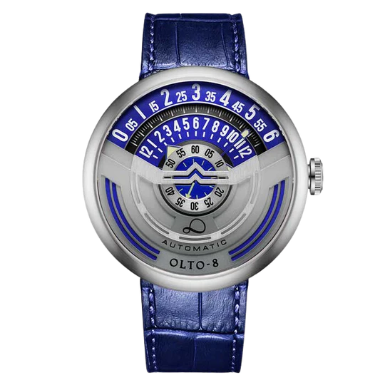【OLTO-8】INFINITY-I RPM-Style Automatic Watch Blue