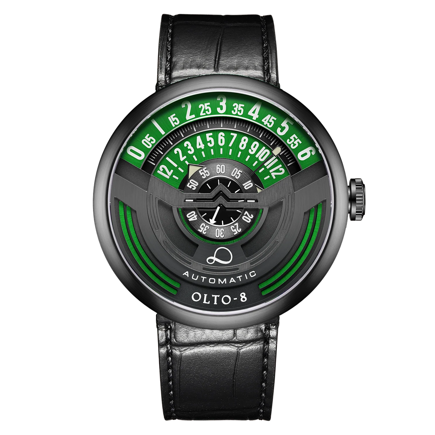 【OLTO-8】INFINITY-I RPM-Style Automatic Watch Green