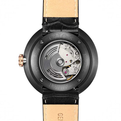 【OLTO-8】INFINITY-I RPM-Style Automatic Watch Gold-Black