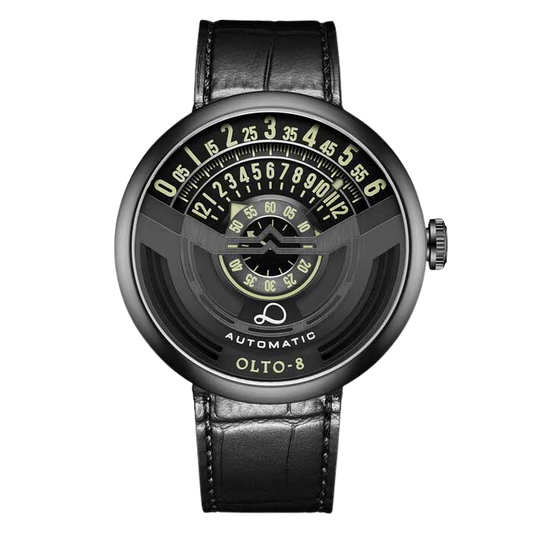 【OLTO-8】INFINITY-I RPM-Style Automatic Watch Black
