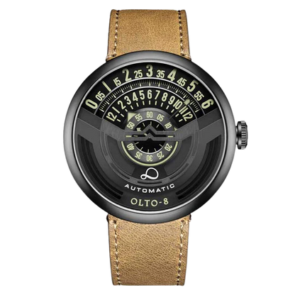 【OLTO-8】INFINITY-I RPM-Style Automatic Watch Black