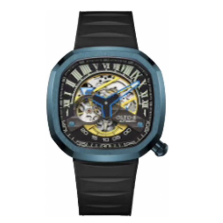 【OLTO-8】INFINITY II RPM-Style Automatic Watch Blue（Roman numberal Dial）