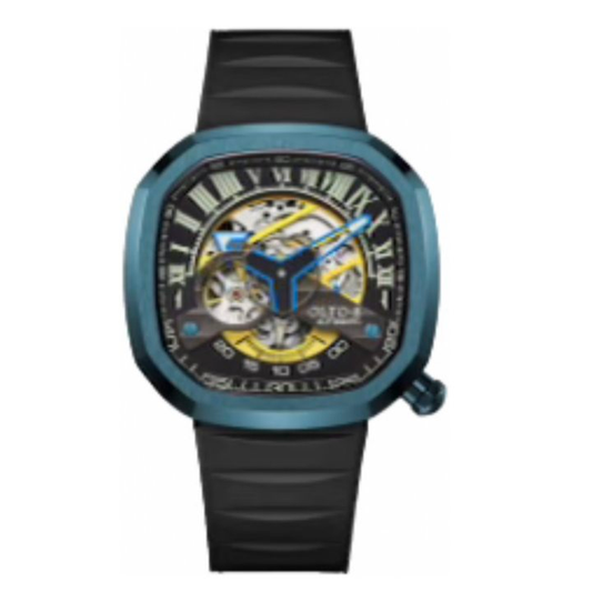 【OLTO-8】INFINITY II RPM-Style Automatic Watch Blue（Roman numberal Dial）