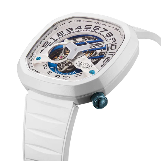 【OLTO-8】 INFINITY II RPM-Style Automatic Watch White