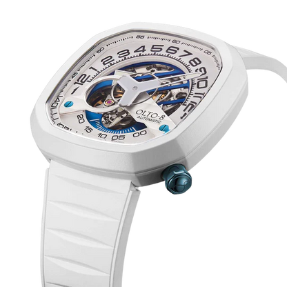 【OLTO-8】 INFINITY II RPM-Style Automatic Watch White