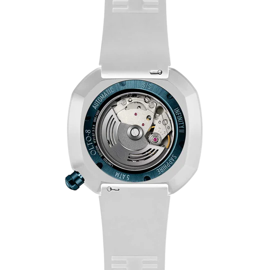 【OLTO-8】 INFINITY II RPM-Style Automatic Watch White