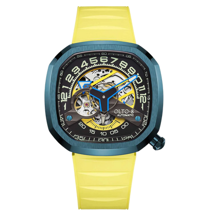 【OLTO-8】INFINITY II RPM-Style Automatic Watch Blue