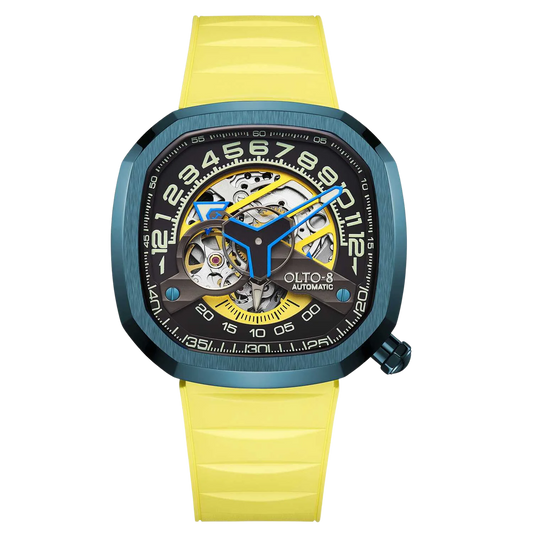 【OLTO-8】INFINITY II RPM-Style Automatic Watch Blue