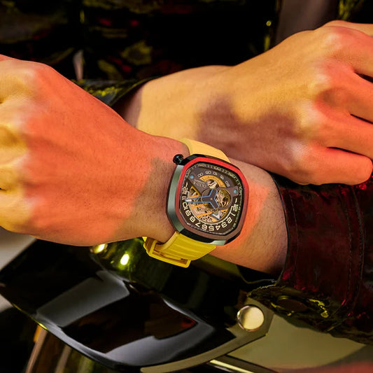 【OLTO-8】INFINITY II RPM-Style Automatic Watch Blue（Roman numberal Dial）