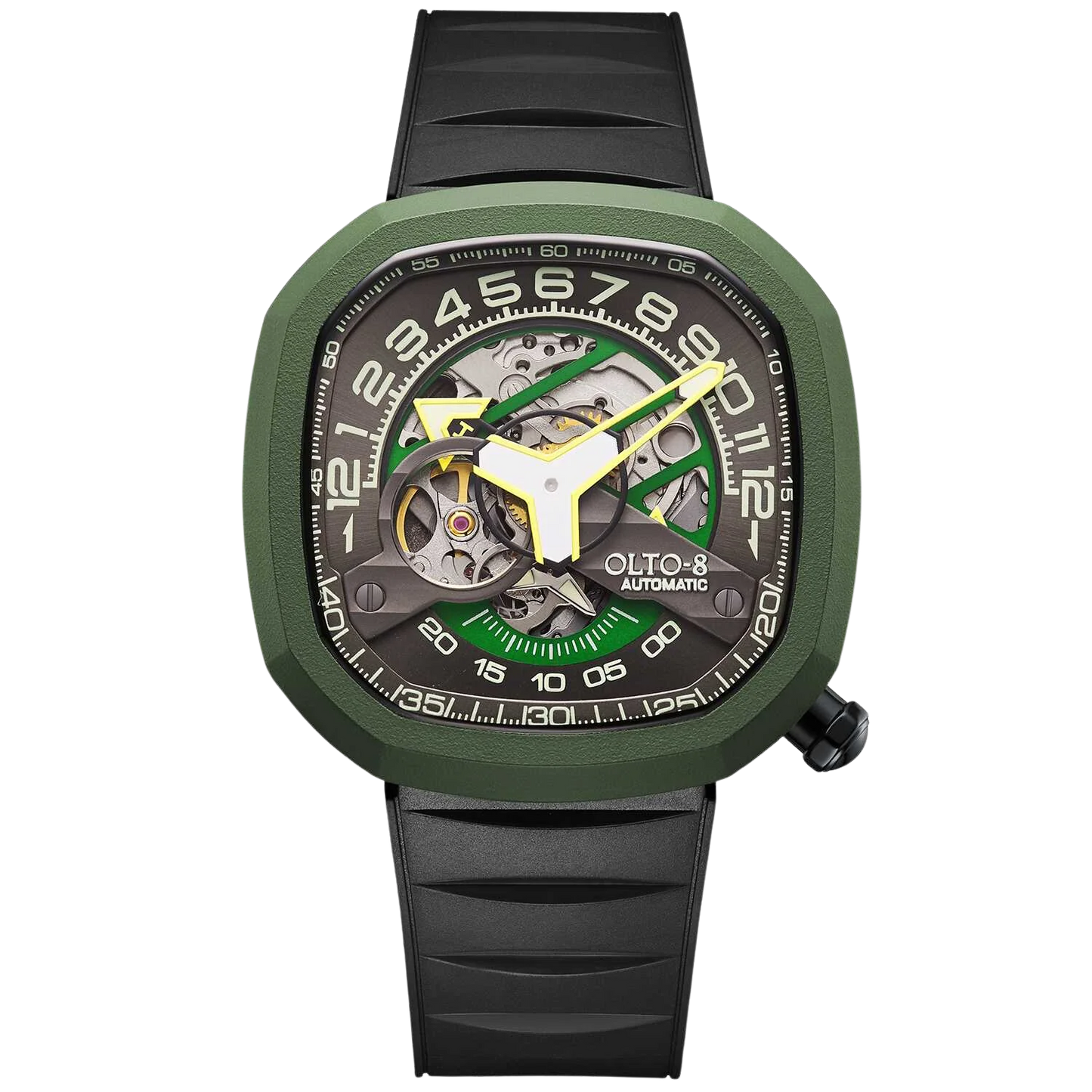 【OLTO-8】INFINITY-II RPM-Style Automatic Watch Green
