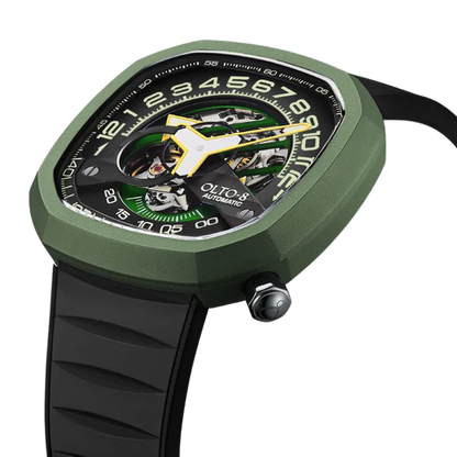 【OLTO-8】INFINITY-II RPM-Style Automatic Watch Green