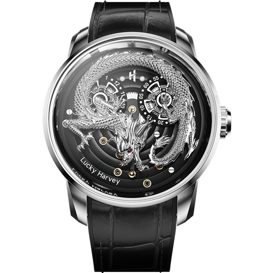 【LuckyHarvey】Master of Craftsmanship Series Chinese Loong（Silver）