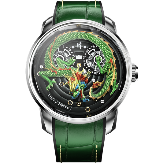 【LuckyHarvey】Master of Craftsmanship Series Chinese Loong（Cyan）