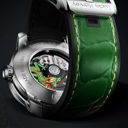 【LuckyHarvey】Master of Craftsmanship Series Chinese Loong（Cyan）