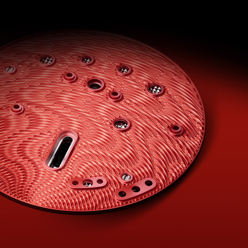 【LuckyHarvey】Master of Craftsmanship Series Enamel Snake (Brocade Red)