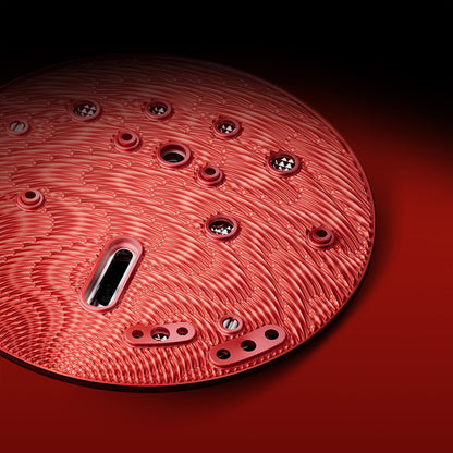 【LuckyHarvey】Master of Craftsmanship Series Enamel Snake (Brocade Red)