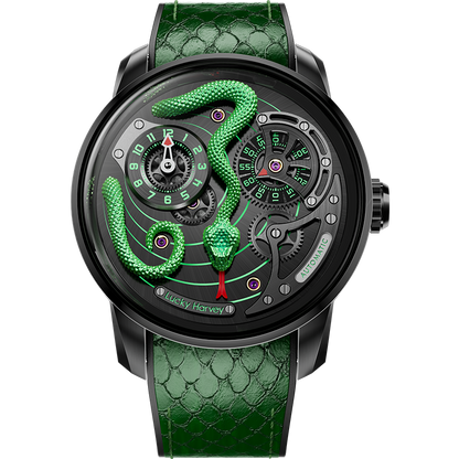 【LuckyHarvey】Master of Craftsmanship Series Snake（Green）