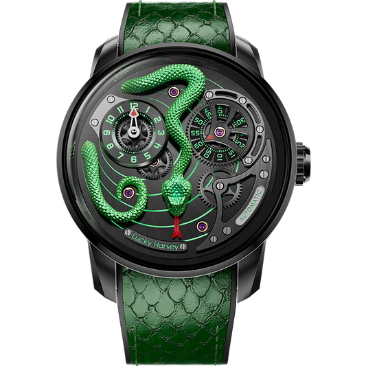 【LuckyHarvey】Master of Craftsmanship Series Snake（Green）