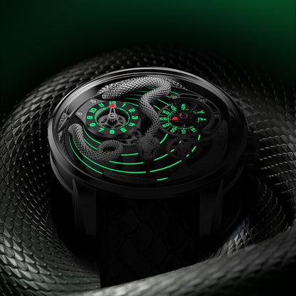 【LuckyHarvey】Master of Craftsmanship Series Snake（Green）