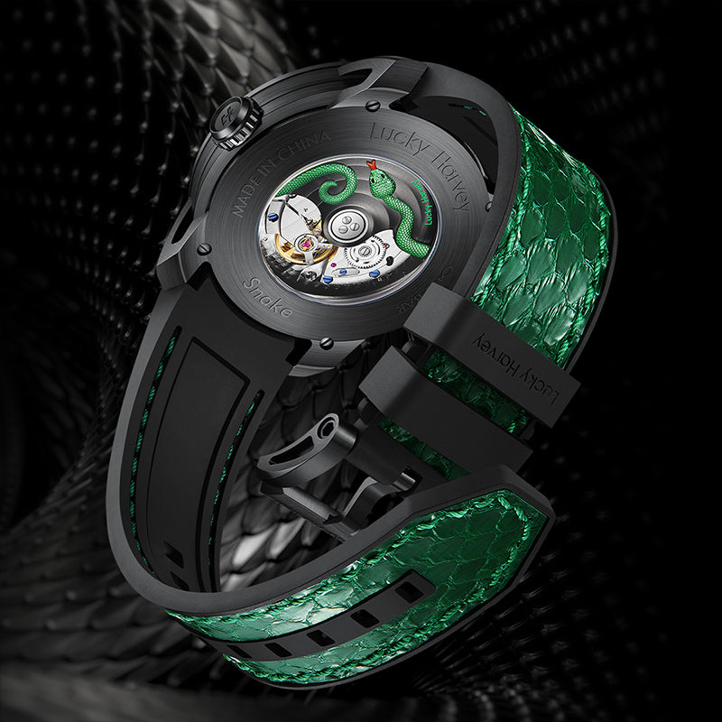 【LuckyHarvey】Master of Craftsmanship Series Snake（Green）