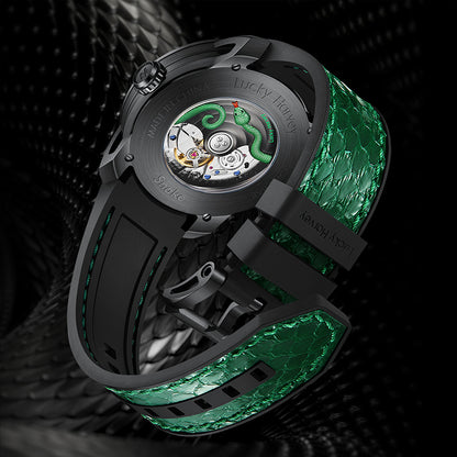 【LuckyHarvey】Master of Craftsmanship Series Snake（Green）