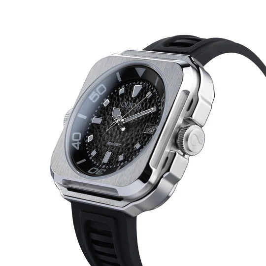 【OLTO-8】Coral Steward Diving Automatic Watch Shadow Black