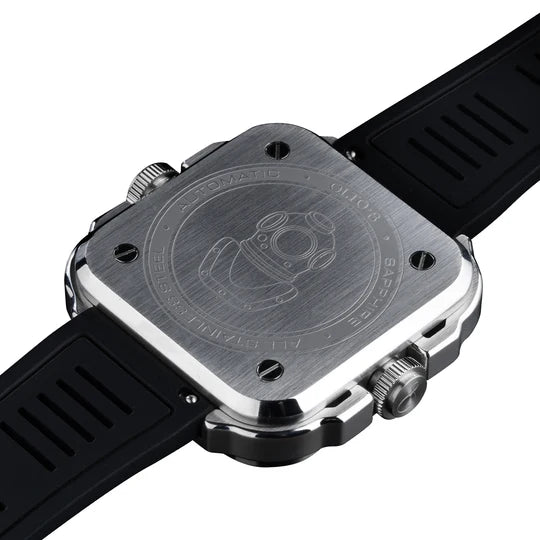 【OLTO-8】Coral Steward Diving Automatic Watch Shadow Black