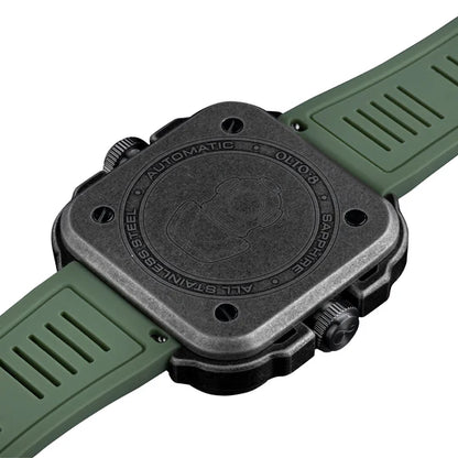 【OLTO-8】Coral Steward Diving Automatic Watch Retro Green